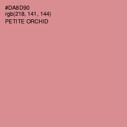 #DA8D90 - Petite Orchid Color Image